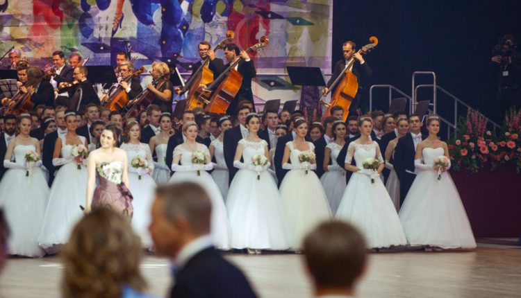 Состоялся Шестнадцатый благотворительный Венский бал в Москве.